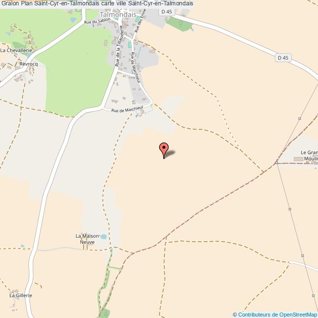 plan Saint-Cyr-en-Talmondais