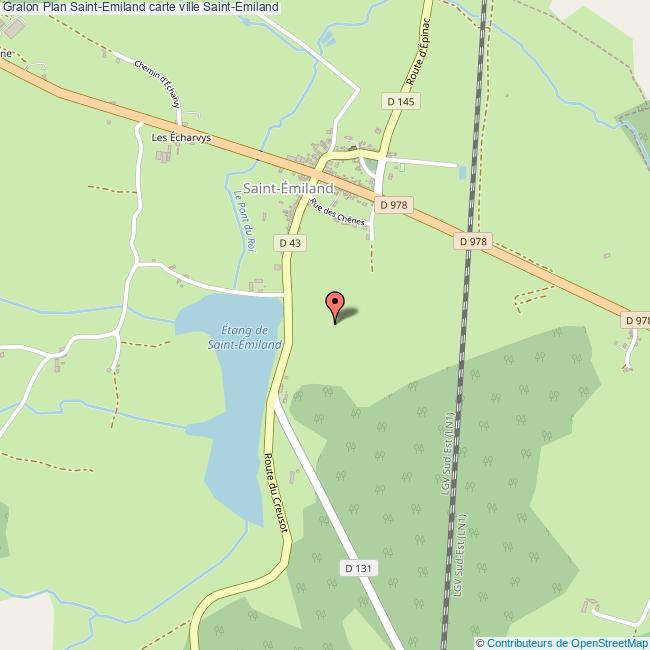 plan Saint-Emiland