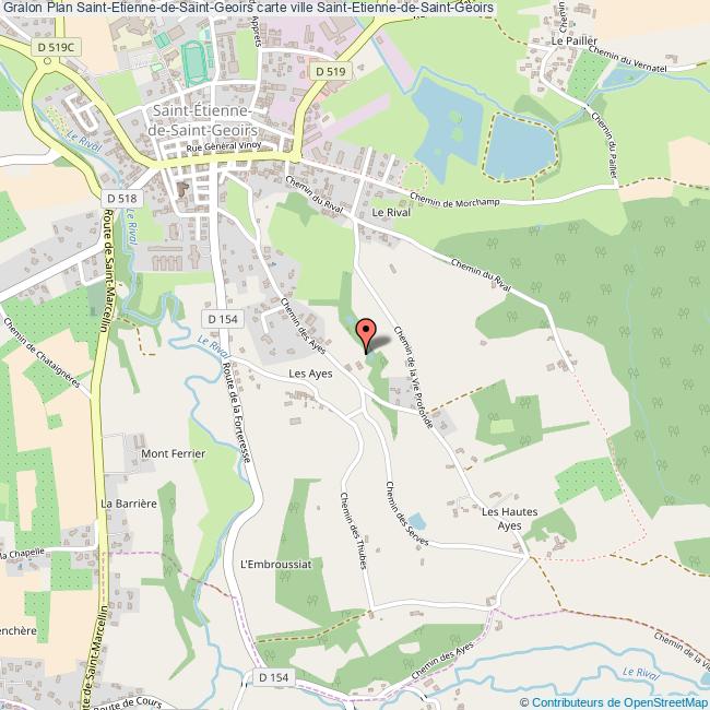 plan Saint-Etienne-de-Saint-Geoirs