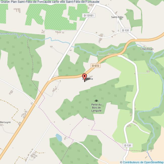 plan Saint-Félix-de-Foncaude