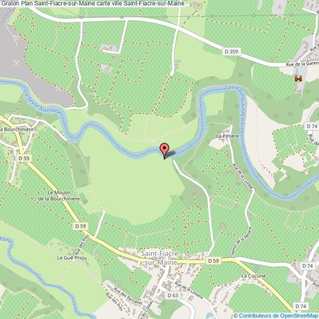 plan Saint-Fiacre-sur-Maine