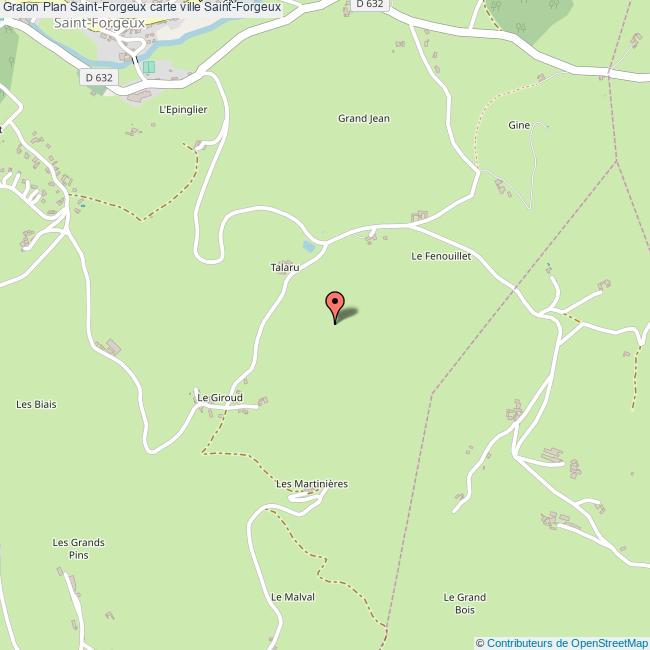 plan Saint-Forgeux