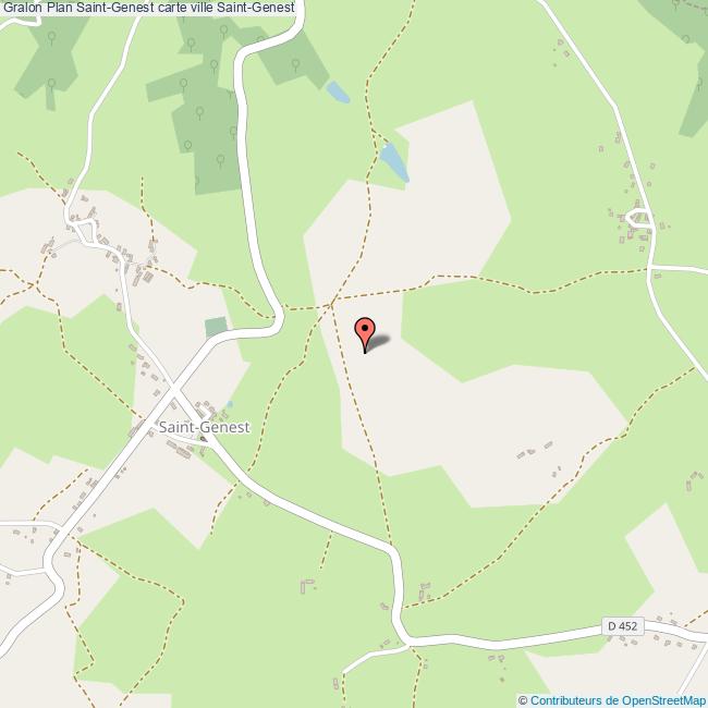 plan Saint-Genest
