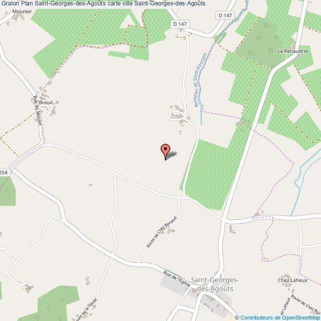 plan Saint-Georges-des-Agoûts