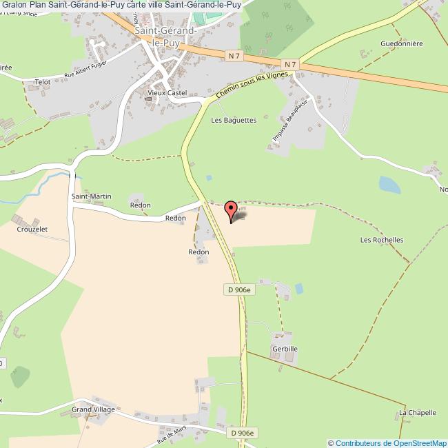plan Saint-Gérand-le-Puy