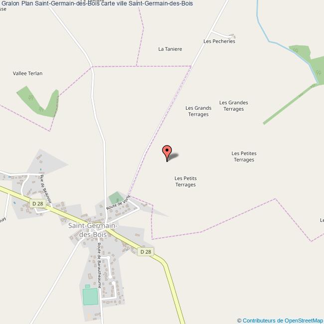plan Saint-Germain-des-Bois