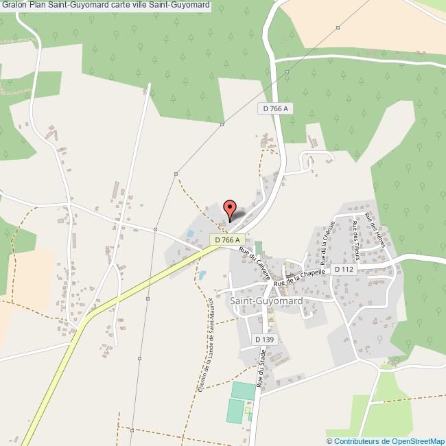 Plan SaintGuyomard carte ville SaintGuyomard
