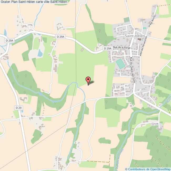 plan Saint-Hélen