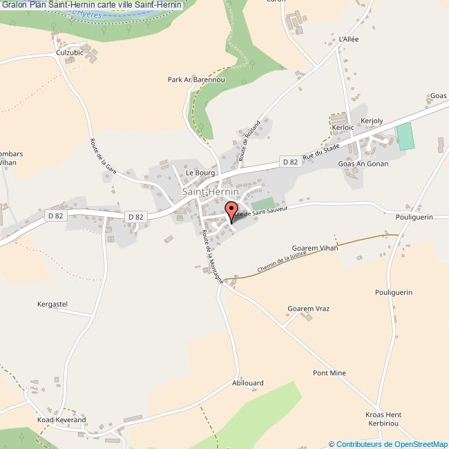 plan Saint-Hernin