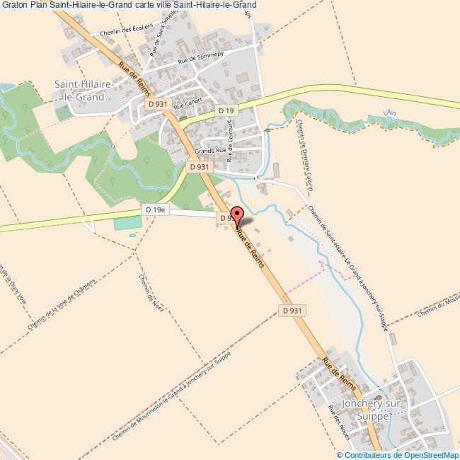 plan Saint-Hilaire-le-Grand