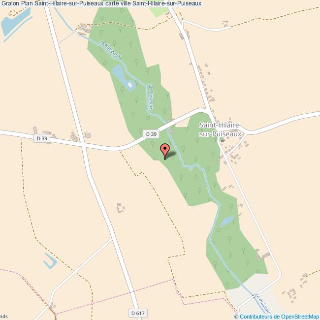 plan Saint-Hilaire-sur-Puiseaux