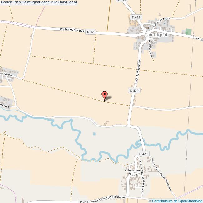 plan Saint-Ignat