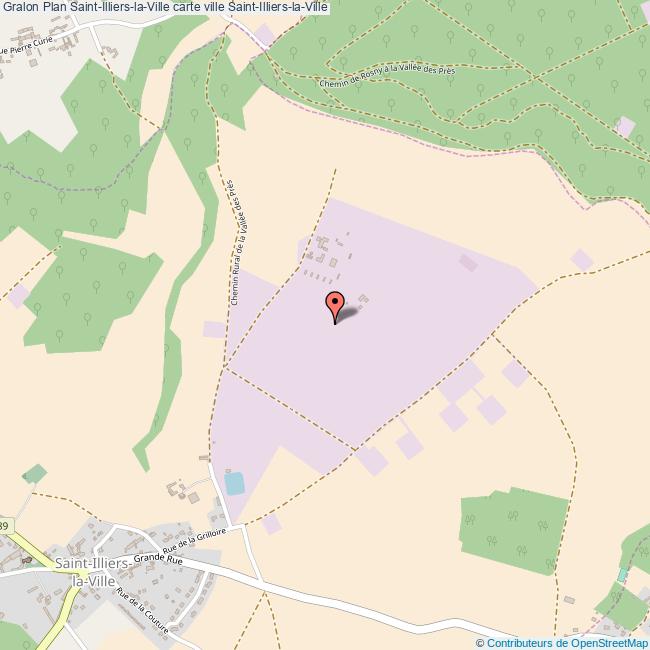 plan Saint-Illiers-la-Ville