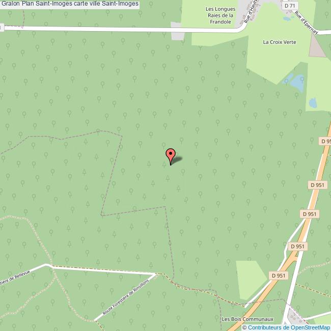 Plan SaintImoges carte ville SaintImoges