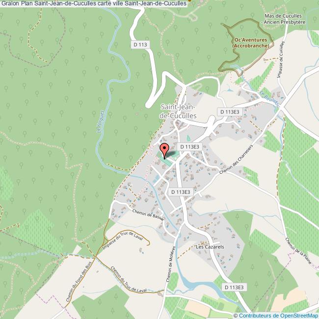 plan Saint-Jean-de-Cuculles