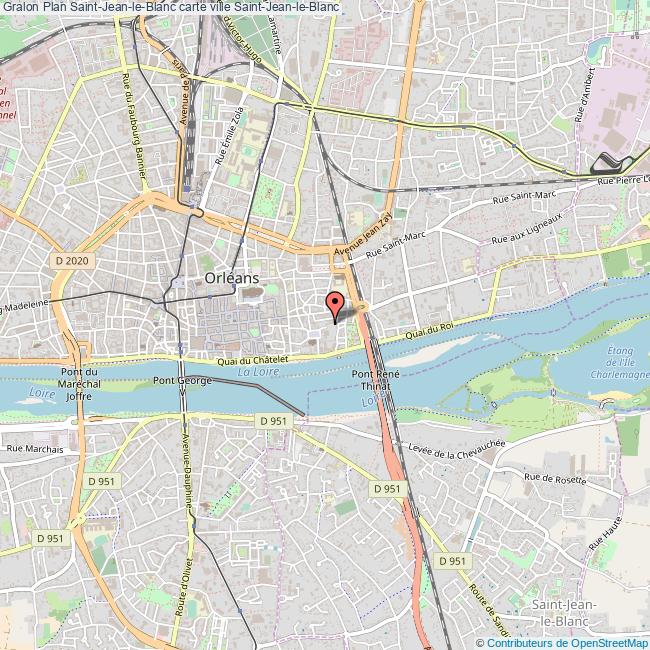 plan Saint-Jean-le-Blanc