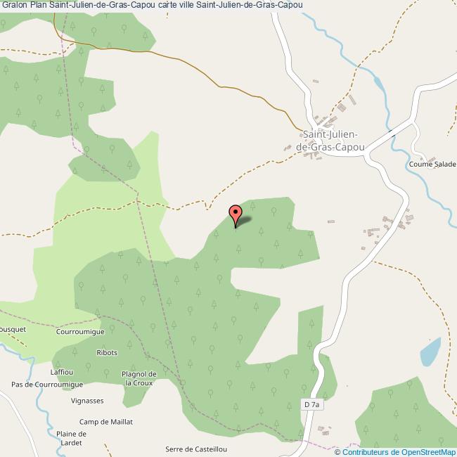 Plan SaintJuliendeGrasCapou carte ville SaintJuliendeGrasCapou Plan SaintJuliendeGrasCapou carte ville SaintJuliendeGrasCapou