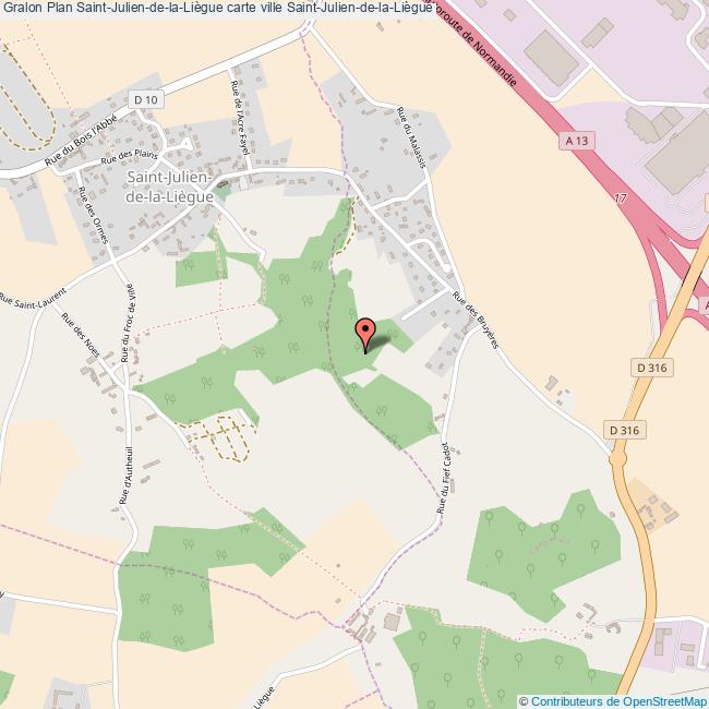 Plan SaintJuliendelaLiègue carte ville SaintJuliendelaLiègue Plan SaintJuliendelaLiègue carte ville SaintJuliendelaLiègue