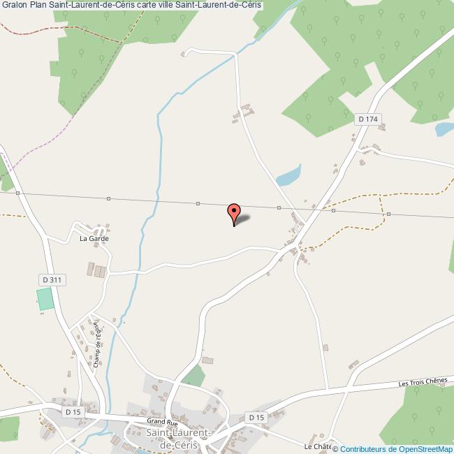 plan Saint-Laurent-de-Céris