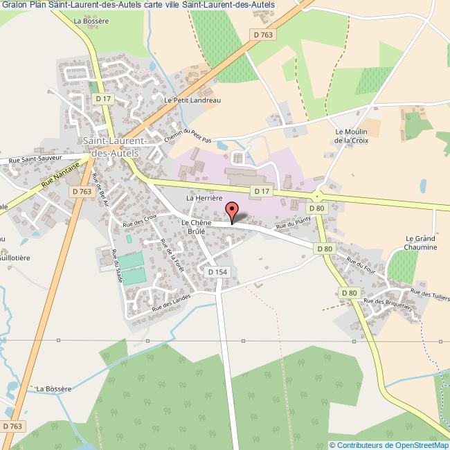 plan Saint-Laurent-des-Autels