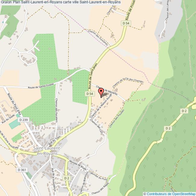 Mairie SaintLaurentenRoyans informations commune de SaintLaurenten