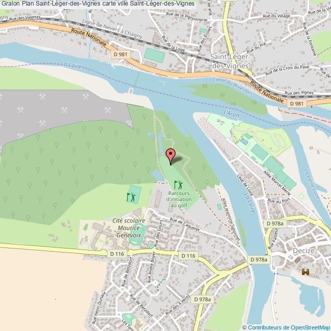 plan Saint-Léger-des-Vignes