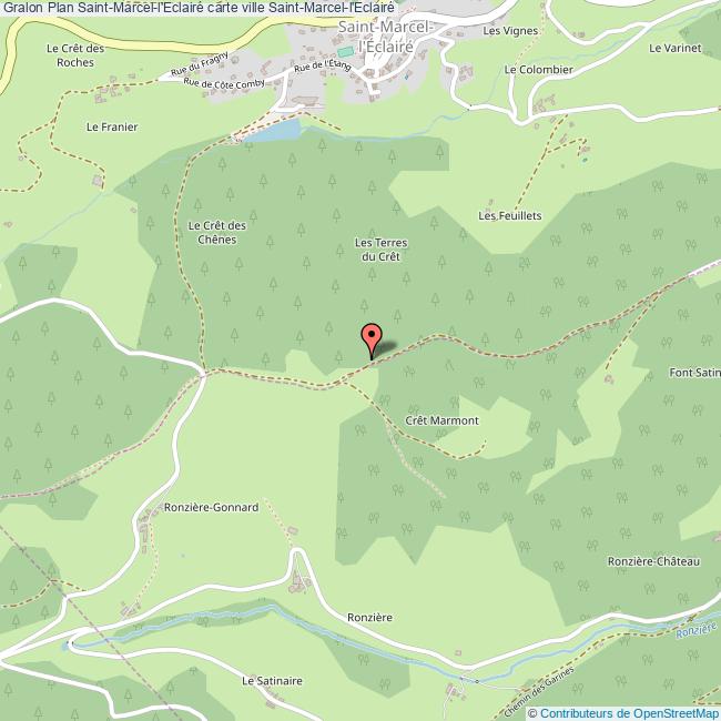 plan Saint-Marcel-l'Eclairé