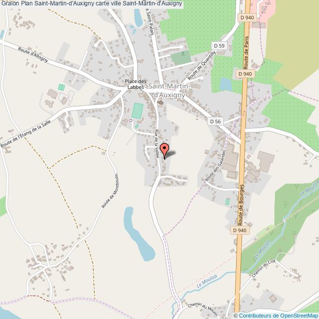 plan Saint-Martin-d'Auxigny