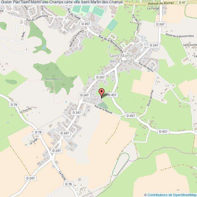 Mairie SaintMartindesChamps informations commune de SaintMartindes