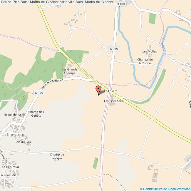 plan Saint-Martin-du-Clocher