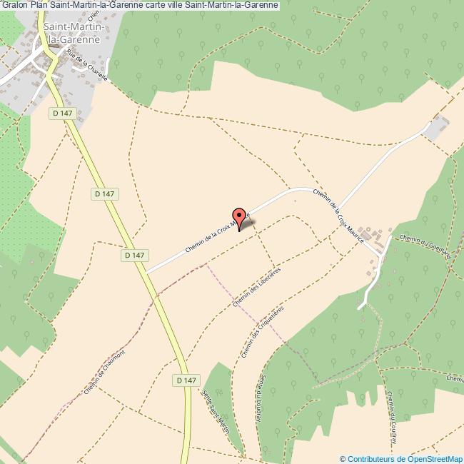 plan Saint-Martin-la-Garenne