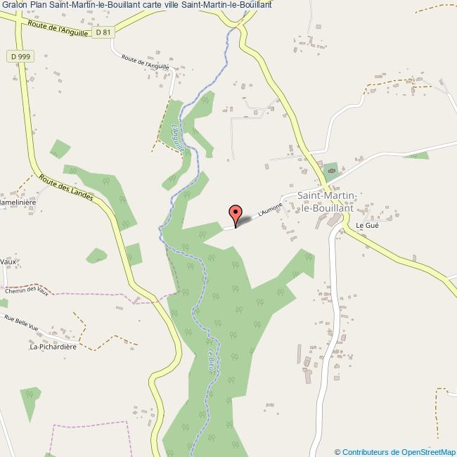 Plan SaintMartinleBouillant carte ville SaintMartinleBouillant