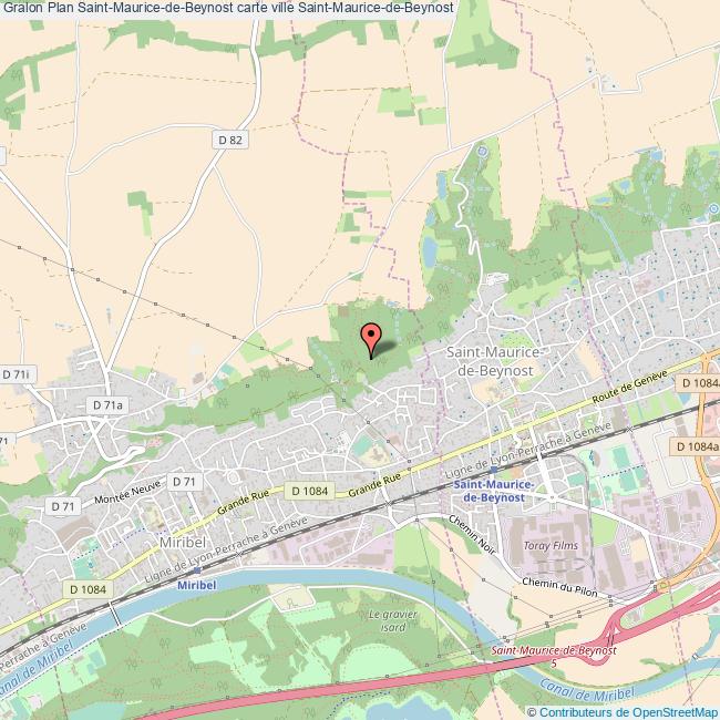 Mairie SaintMauricedeBeynost informations commune de SaintMaurice