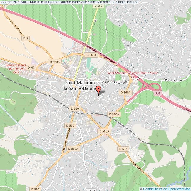 Plan SaintMaximinlaSainteBaume carte ville SaintMaximinlaSainteBaume Plan SaintMaximinlaSainteBaume carte ville SaintMaximinlaSainteBaume