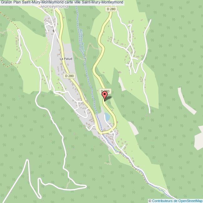 plan Saint-Mury-Monteymond