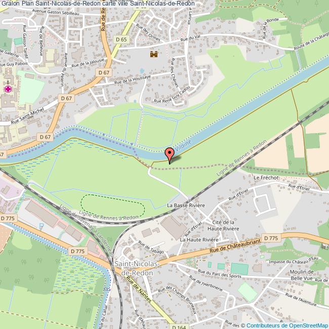 plan Saint-Nicolas-de-Redon