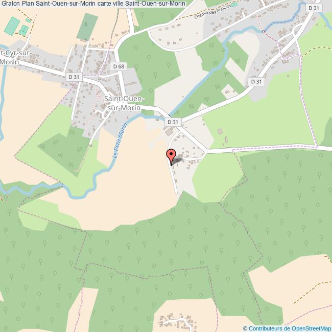 plan Saint-Ouen-sur-Morin