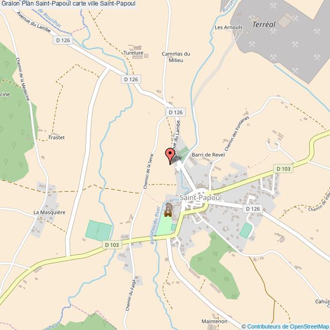 plan Saint-Papoul