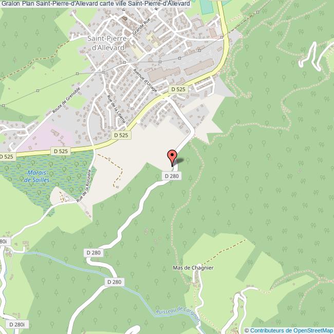 plan Saint-Pierre-d'Allevard