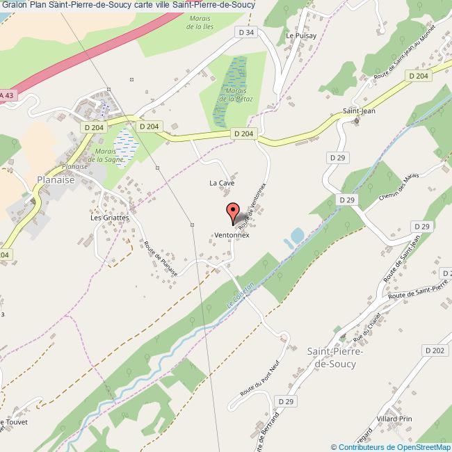 plan Saint-Pierre-de-Soucy
