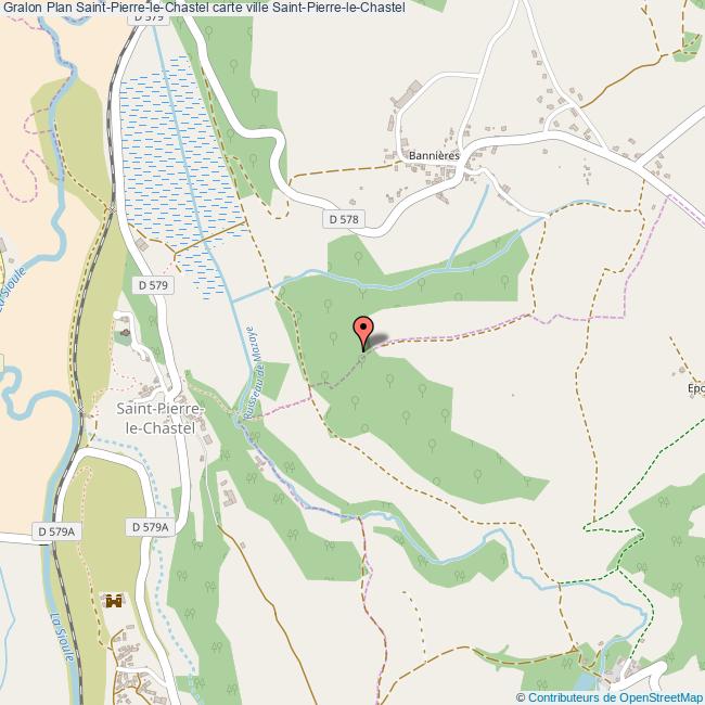 plan Saint-Pierre-le-Chastel