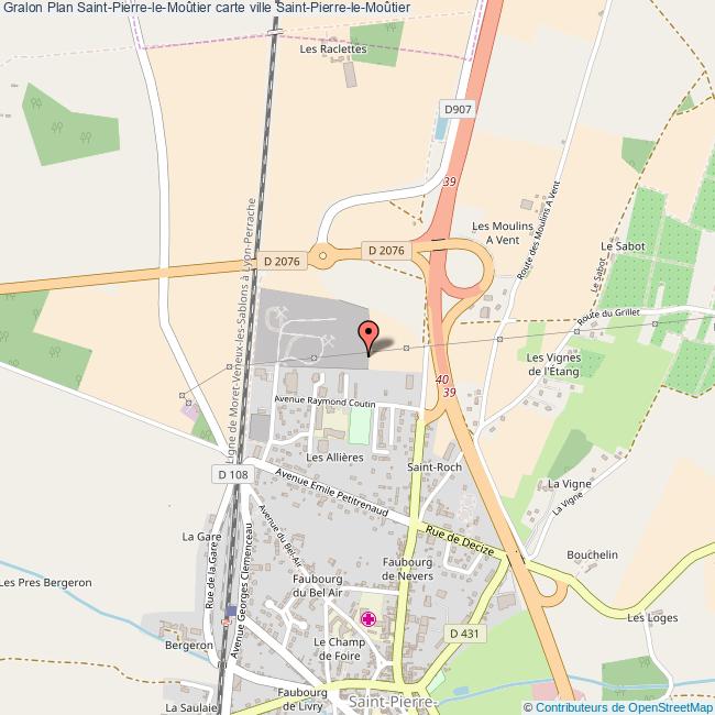 Commune de SaintPierre le Moutier DIR CentreEst Commune de SaintPierre le Moutier DIR CentreEst