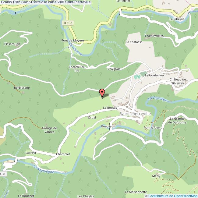 plan Saint-Pierreville