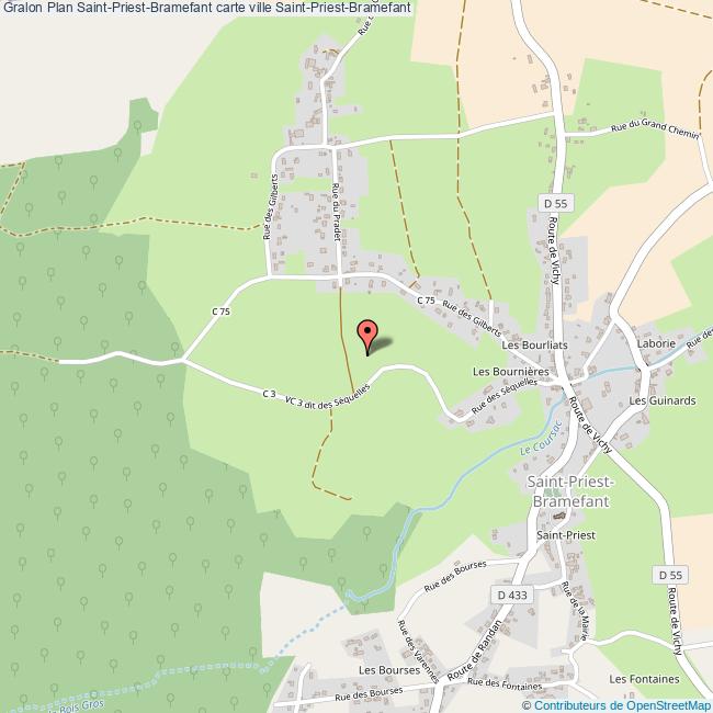 plan Saint-Priest-Bramefant