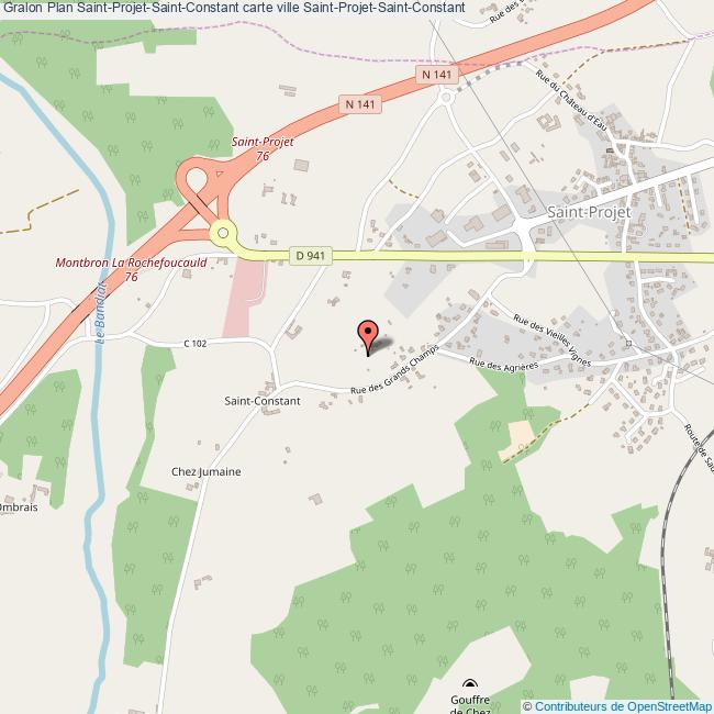 plan Saint-Projet-Saint-Constant