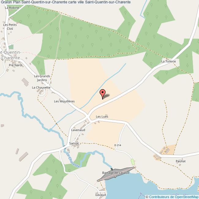 plan Saint-Quentin-sur-Charente