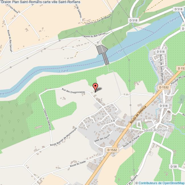 plan Saint-Romans