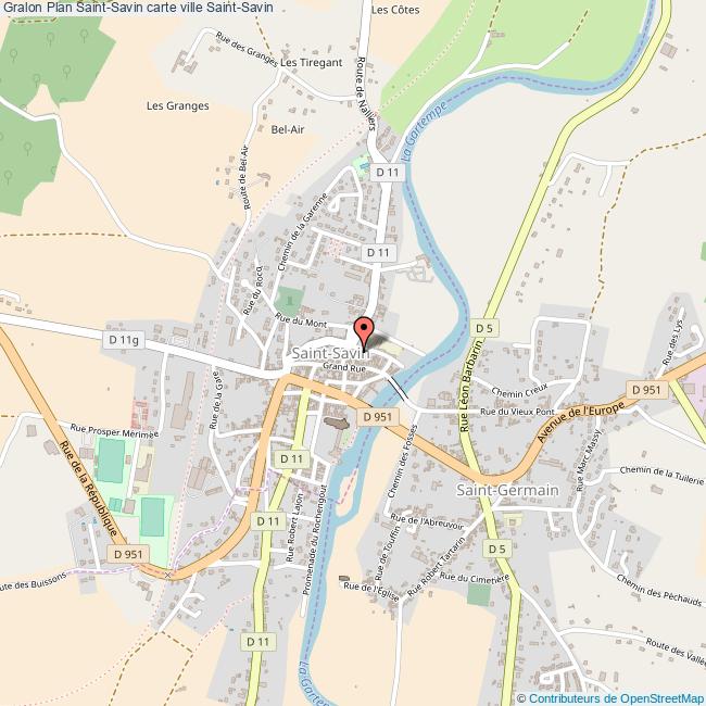 plan Saint-Savin
