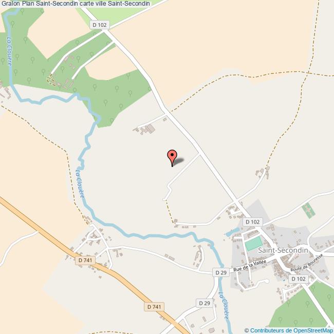 plan Saint-Secondin