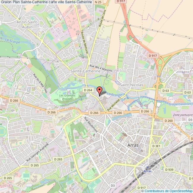 Plan Sainte Catherine Carte Ville Sainte Catherine Plan Sainte Catherine Carte Ville Sainte Catherine